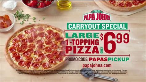 Open - Closes at 12:00 AM. 8588 WESTHEIMER RD. Order online or call (281) 759-7800 now for the best pizza deals. Taste our latest menu options for pizza, breadsticks and wings. Available for delivery or carryout at a location near you.. Papa johnpercent27s carryout specials